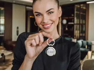 Lexus Portachiavi Personalizzato Stile con Foto Bombata
